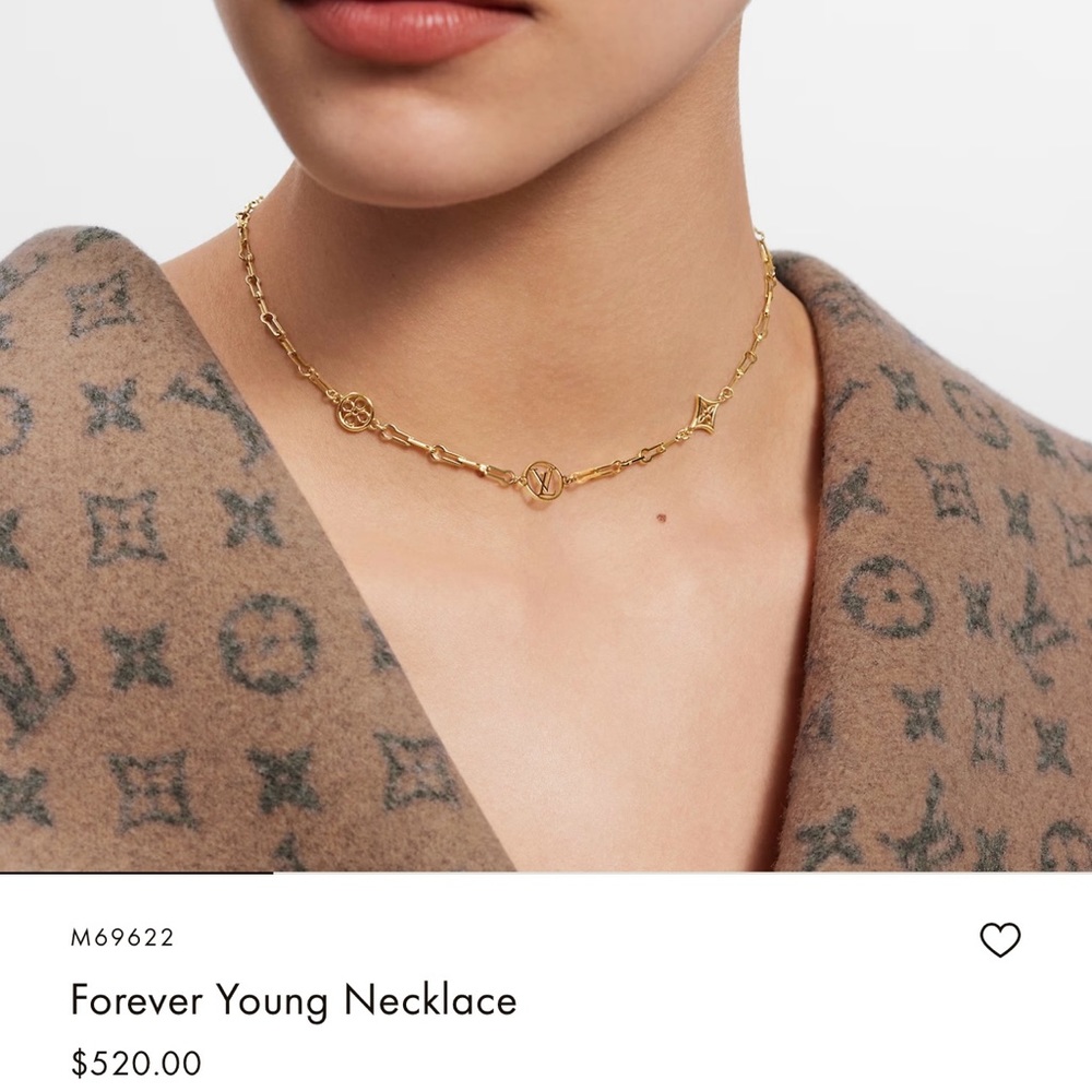 Authentic Louis Vuitton Forever Young Choker